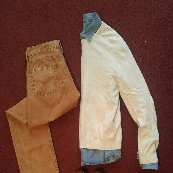 Men's Levi's 511 Slim Tan Casual Pants 30x30 - Picture 6 of 6